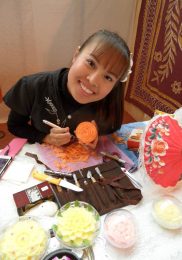 Fruit carving