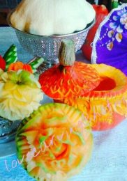 Fruit carving