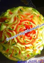 Fruit carving