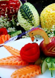 Fruit carving