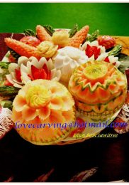 Fruit carving