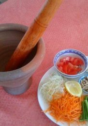 Mortier – Salade de Papaye verte (Som Tam)