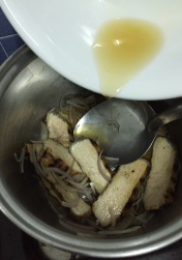 6 ajout de la vinaigrette