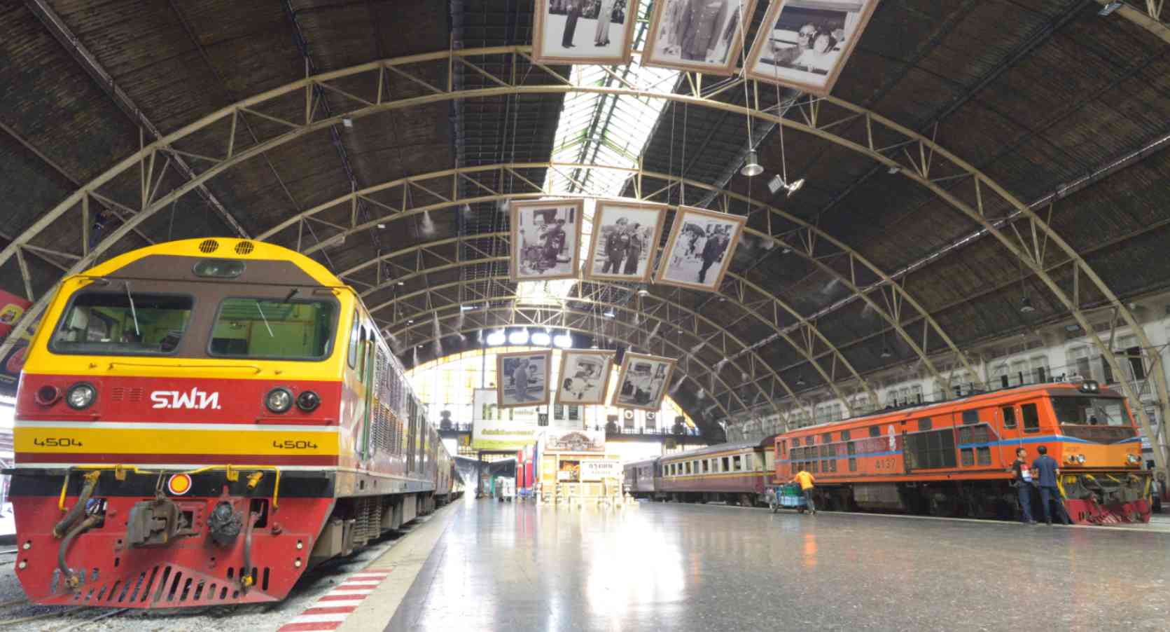 Trajet Bangkok Phuket train