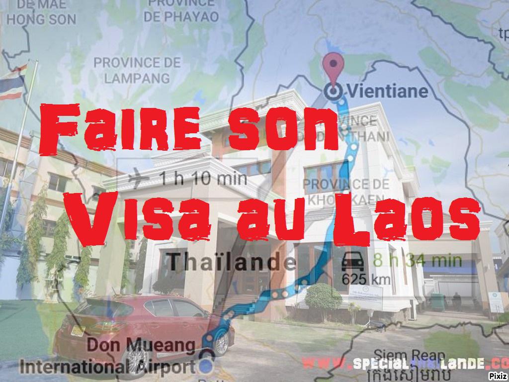 J'ai Obtenu Mon Visa Touristique Thaï à Vientiane Au Laos