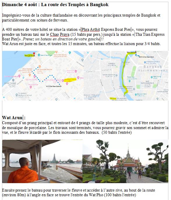 Coach Voyage en Thaïlande